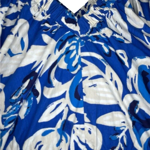 Cleobella Thalia Romper in Azure Print - Size XS - Picture 5 of 10